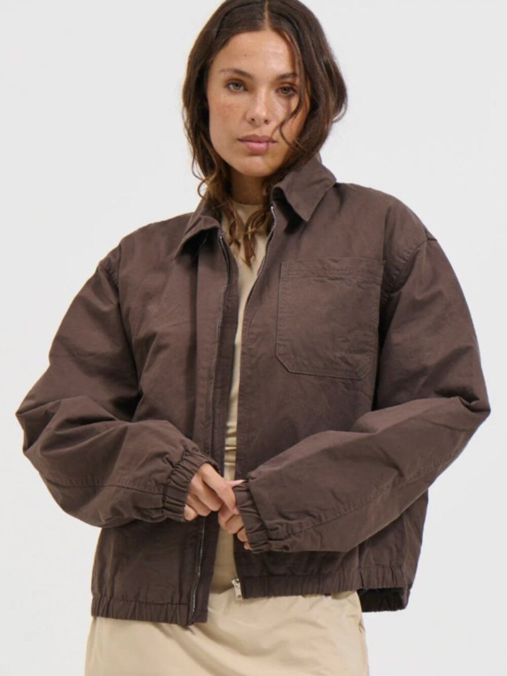 Bronze Snake Charlie Soft Cotton Bomber BRAND NEW